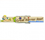 Glupperl mit einer handbemalten gelb-grünen Taucher