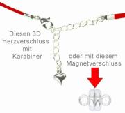 Lederhalsband rot